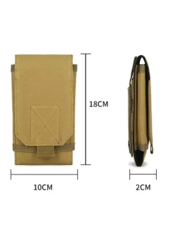 Men Bag Grey Nylon Camouflage Waist Bag