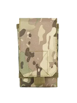 Men Bag Grey Nylon Camouflage Waist Bag