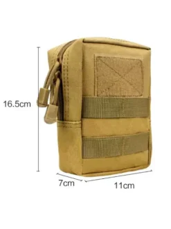 Men Bag Nylon Khaki Backpack