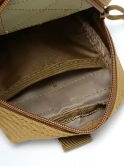 Men Bag Nylon Khaki Backpack