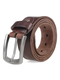 Men Belt Leather Fashion Light Brown Belt