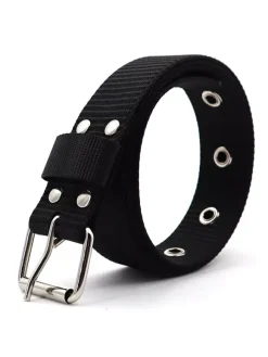 Men Belt Nylon Chic Nylon Zinc Alloy Daily Casual Orange Belt