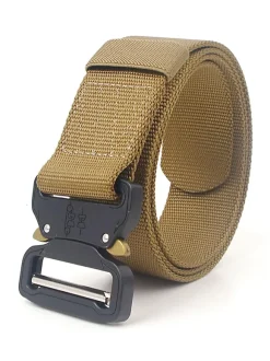 Men Belt Nylon Hunter Green Daily Casual Belt
