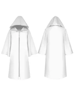 Men Christmas Ponchos Burgundy Cloak Polyester Christmas Halloween Holidays Costumes