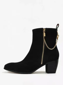 Men's Ankle Dress Chelsea Boots Burgundy Micro Suede Upper Pointed Toe Side Zipper Closure Prom Boots
