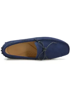 Men's Belgian Loafer Moccasin Driving Shoes Suede Slip-On Shoes