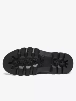 Men's Black Loafers Round Toe Slip On Shoes With Tassels