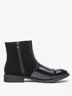 Men's Boots Chelsea Boots Black PU Leather