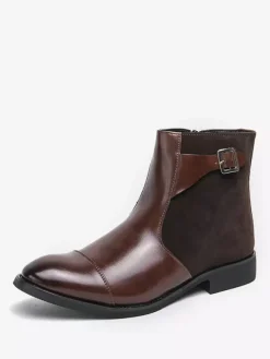 Men's Boots Chelsea Boots Black PU Leather