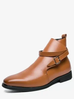 Men's Boots Fabulous Round Toe Chelsea Boots