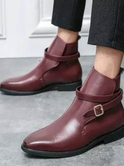 Men's Boots Fabulous Round Toe Chelsea Boots