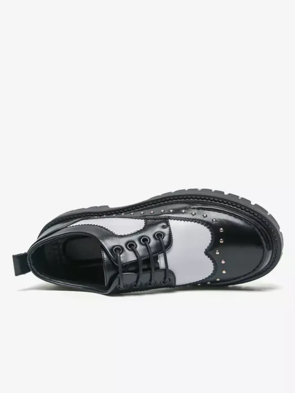 Men's Casual Shoes Round Toe Lace Up Shoes