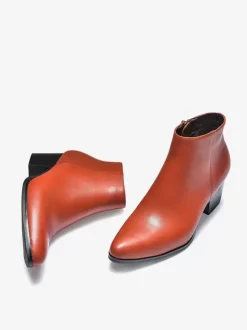 Men's Chelsea Boots Cowhide Chic Black Ankle Short Boots