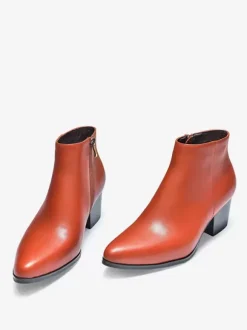 Men's Chelsea Boots Cowhide Chic Black Ankle Short Boots