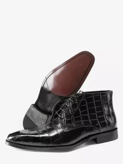 Mens Chukka Boots Real Leather Lace Up Short Ankle Boots