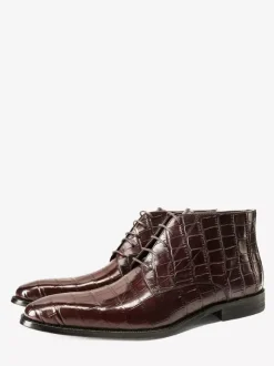 Mens Chukka Boots Real Leather Lace Up Short Ankle Boots