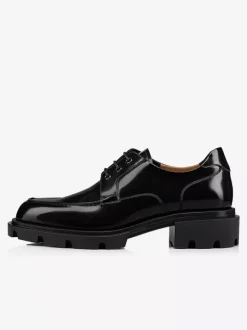 Men's Debby Shoes Black Square Toe Lace Up Prom Party Wedding Shoes