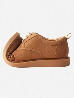 Men's Dress Shoes All-Match Board Leather British Style Shoes
