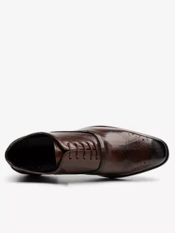 Men's Dress Shoes Fantastic Round Toe Strap Adjustable PU Leather