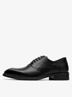 Men's Dress Shoes Fantastic Round Toe Strap Adjustable PU Leather