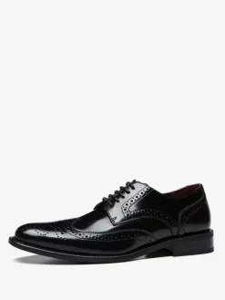 Men's Dress Shoes Fantastic Pointed Toe Brouges Prom Wedding Shoes