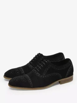 Men's Dress Shoes Fashion Round Toe Leather