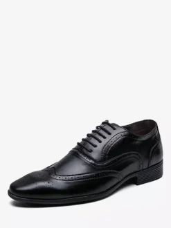 Men's Dress Shoes Modern Pointed Toe Lace Up Oxford Shoes