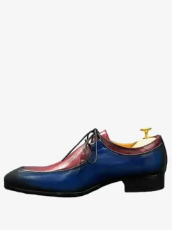 Men's Dress Shoes Modern Round Toe Cowhide Prom Wedding Shoes