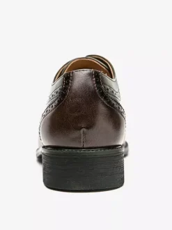 Men's Dress Shoes Stylish Square Toe Strap Adjustable PU Leather