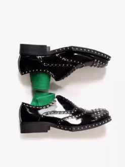 Men's Dress Shoes Stylish Round Toe Cowhide