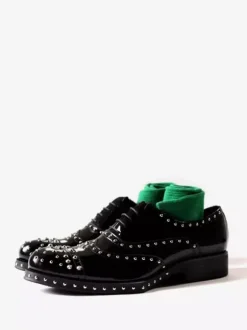 Men's Dress Shoes Stylish Round Toe Cowhide