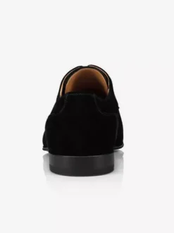 Mens Dress Shoes Suede Leather Round Toe low heels Casual Derbies