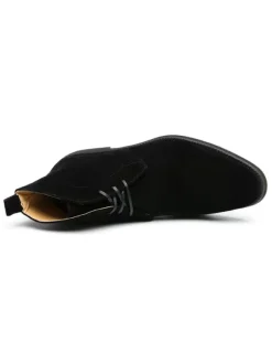 Men's Lace Up Desert Ankle Faux Suede Leather Chukka boots