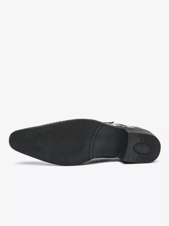Mens Monk Loafers Oxford Dress Shoes Luxury Party Prom Slip-On Formal Shoes
