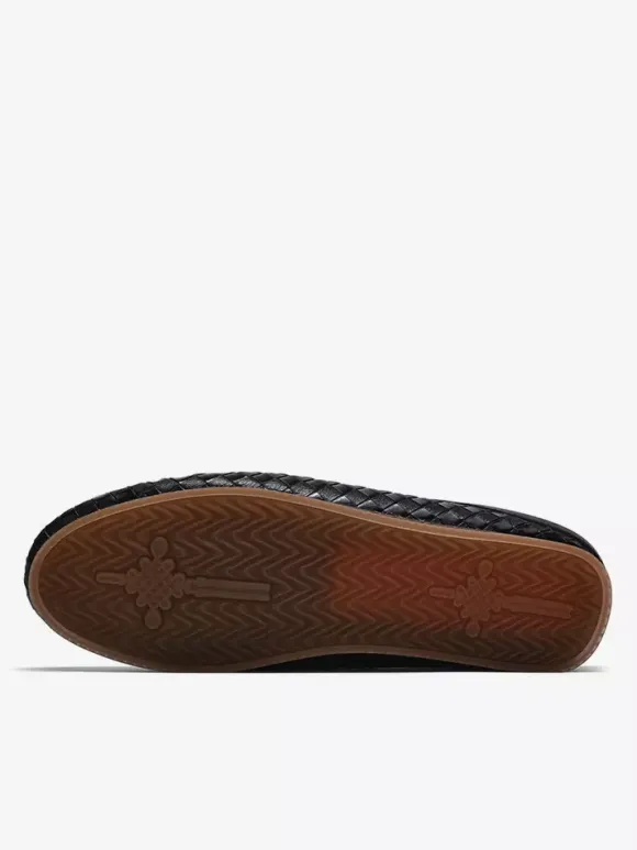 Mens Mules Slip-on Breathable Leather Soft Sole Loafers Shoes Comfortable Casual House Shoes