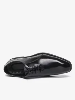 Men's Oxford Lace Up Modern Square Toe Prom Wedding Shoes