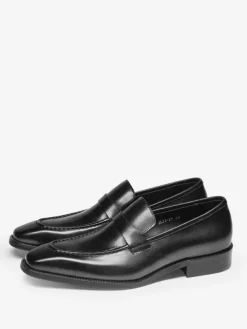 Mens Penny Loafer Cowhide Shoes