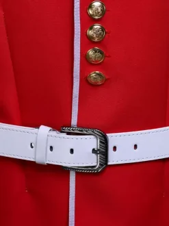 Men's Red Retro Set Elegant Long Sleeves Swallowtail Suit Performance Daning wear