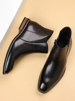 Mens Retro Chelsea Boots British Style Fashion Ankle Boots