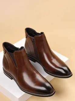 Mens Retro Chelsea Boots British Style Fashion Ankle Boots