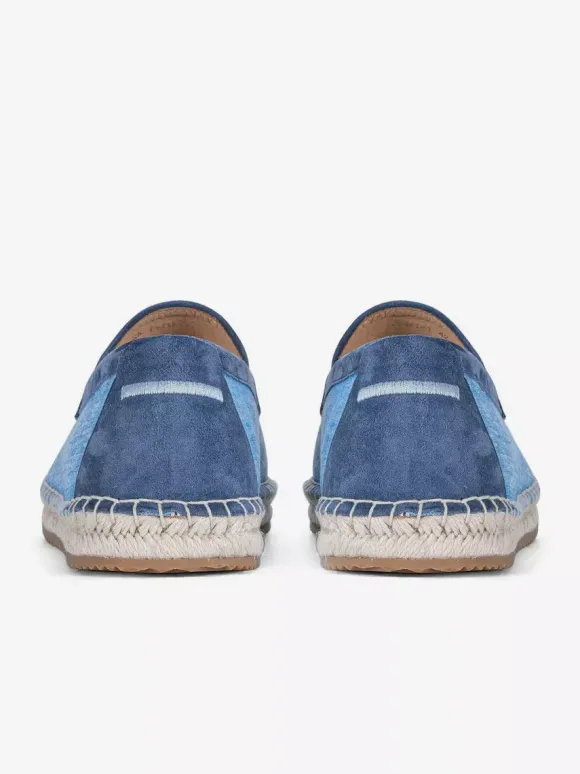 Mens Slip On Loafer Braided Rope Sole Espadrilles
