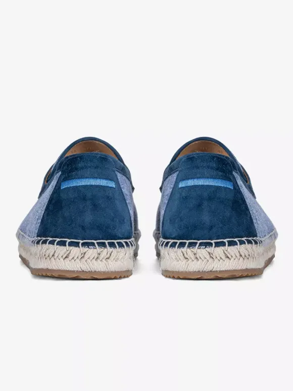 Mens Slip On Loafer Braided Rope Sole Espadrilles