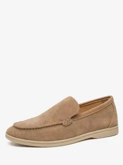 Men's Slip On Loafer Micro Suede Upper Shoes