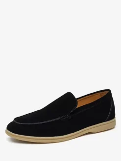 Men's Slip On Loafer Micro Suede Upper Shoes