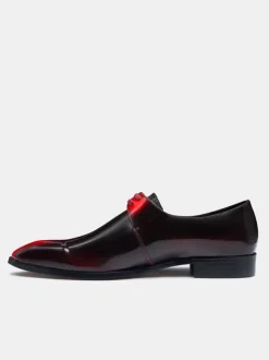 Mens Slip On Loafer Shoes Handmade Prom Wedding Shoes