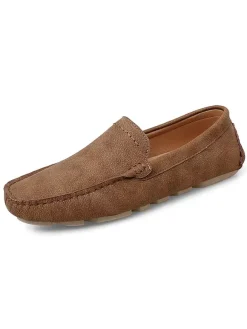 Men's Slip On Loafer Vegan Leather Casual Loafers