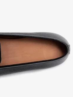 Men's Slip-On Round Toe Cowhide Horsebit Loafer Prom Homecoming Wedding Shoes