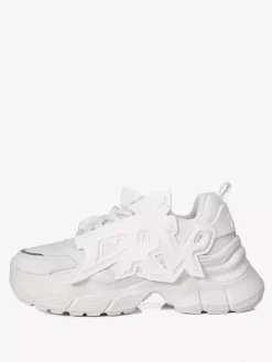 Mens Sneaker Graffiti-Print Non Slip Platform Chunky Running Shoes