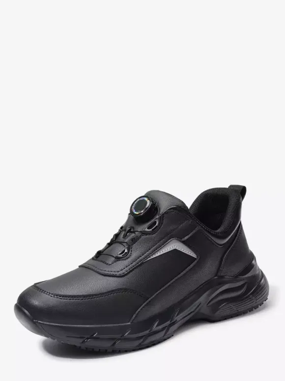 Mens Sneakers High Range Rainproof Jogging Shoes Non Slip Thick Sole Walking Shoes Lightweight Breathable Hiking Shoes