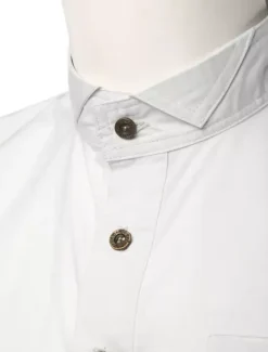 Men's Vintage Costume Victorian White Shirt Retro Costume Top